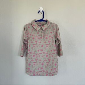 Turtle & Tees Devon Dress with Golf Print size 2T